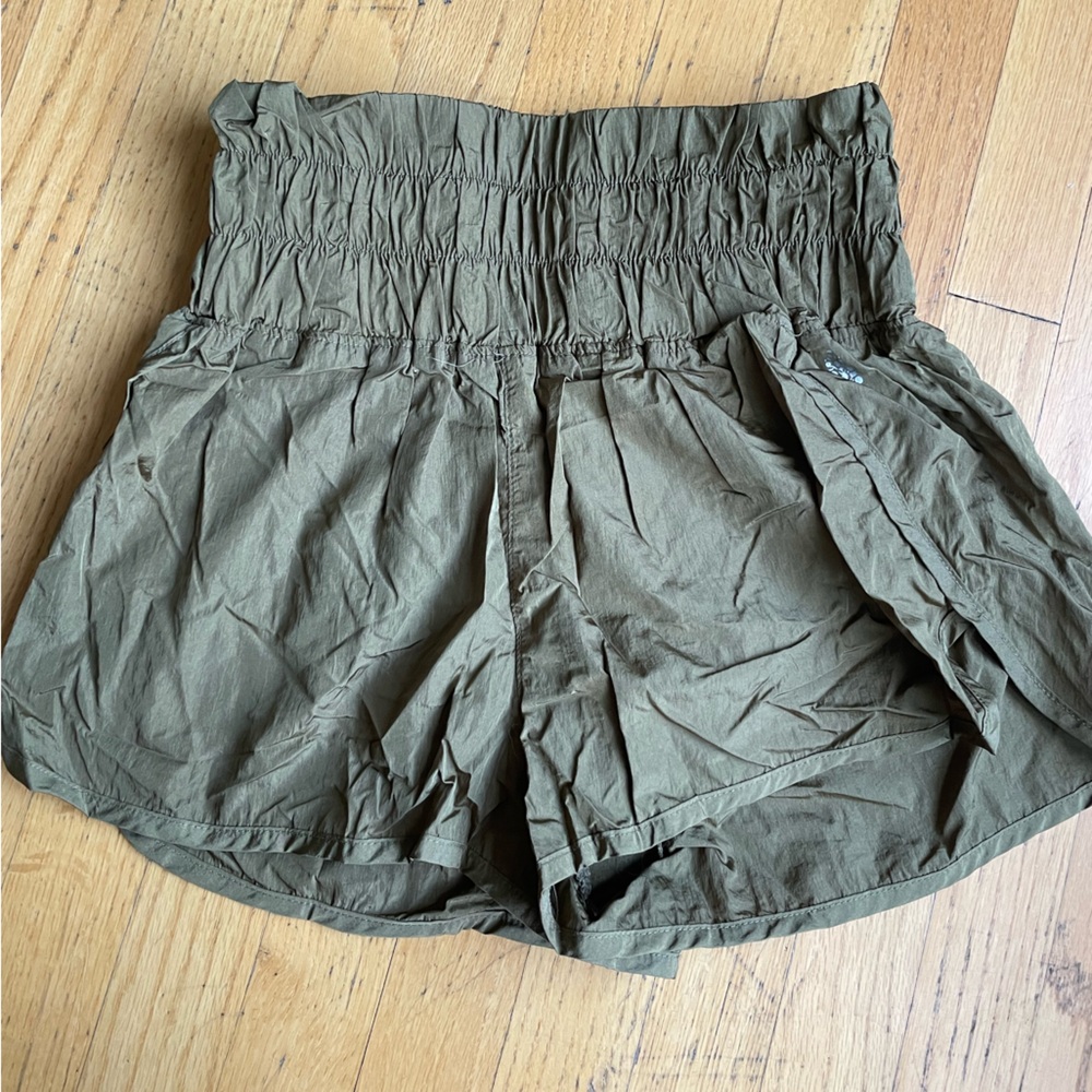 Green Free People Movement Shorts